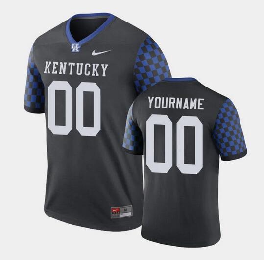 Men's Kentucky Wildcats ACTIVE PLAYER Custom Black Stitched Jersey